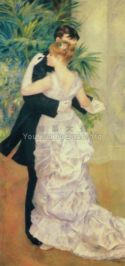 Dance in the City - 皮埃尔·奥古斯特·雷诺阿